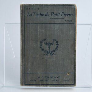 La Tache du Petit Pierre Jeanne Mairet 1901 Antique Book